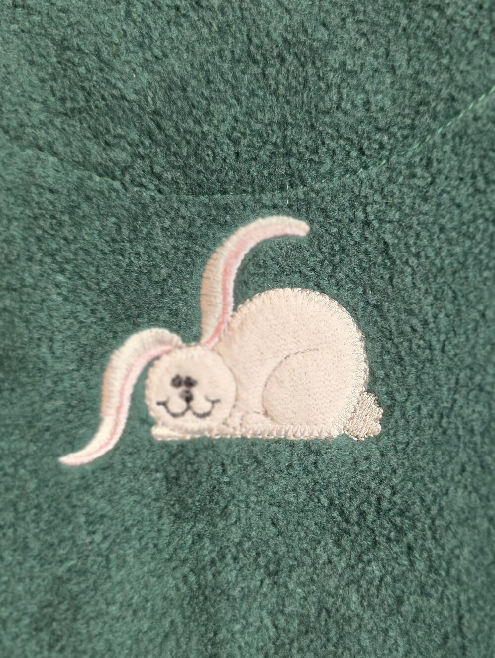 C.D. Sport Too Vintage Green Fleece Snowman Mouse Holiday Pullover 1X - Picture 7 of 14